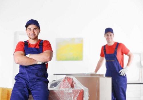 Local moving team handling a residential or office move in Clerkenwell