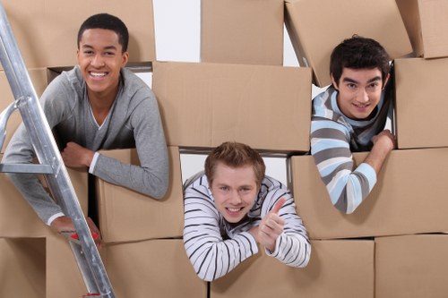 Van-based removals service in Clerkenwell