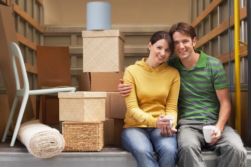 Office removals support for a Clerkenwell business