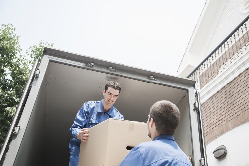 Moving boxes and furniture for a Clerkenwell flat relocation
