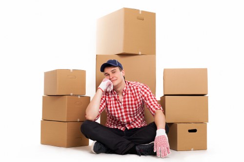 Furniture transport and delivery with a local Clerkenwell van